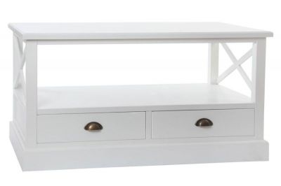 Komoda ława Country biała - Item International