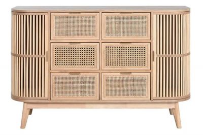 Komoda okrągła Passion rattanowa 120 cm - Item International