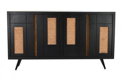 Komoda rattanowa Modern drewno mango - Item International