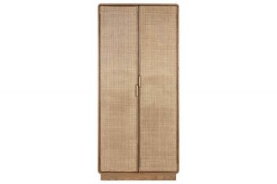 Komoda rattanowa szafa Modern Lounge z drewna dębowego - Item International