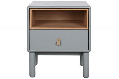 Komoda Simply skandynawska szara szafka nocna - Item International
