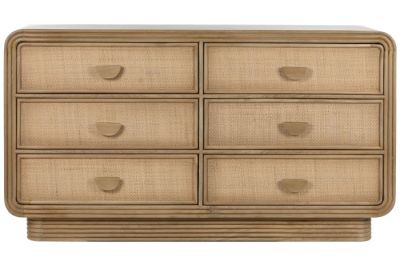 Komoda Space z szufladami rattan drewniana - Item International