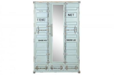 Komoda szafa garderoba Container niebieska - Item International