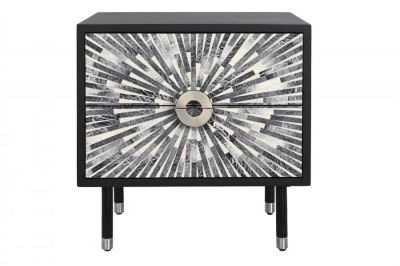 Komoda szafka nocna Heritage Sunny czarna - Item International