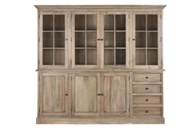 Komoda witryna Country style drewniana - Item International