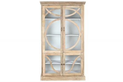 Komoda witryna drewniana Stylized natur - Item International