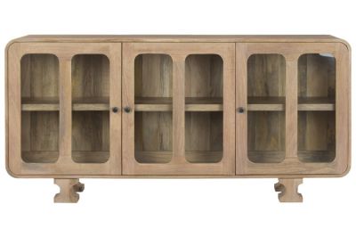 Komoda witryna Valencia z drewna mango 175 cm - Item International