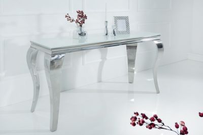 Konsola Modern Barock 140 cm biała - Invicta Interior