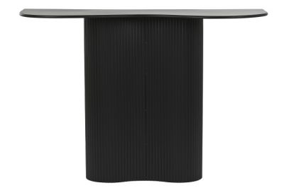 Konsola Noir Lames czarna z lamelami - Item International