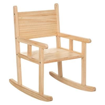 Krzesło bujane dla dzieci drewniane