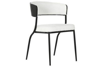 Krzesło Elegant boucle białe - Item International