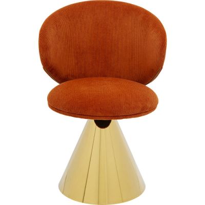 Krzesło fotel Ria pomarańczowe - Kare Design