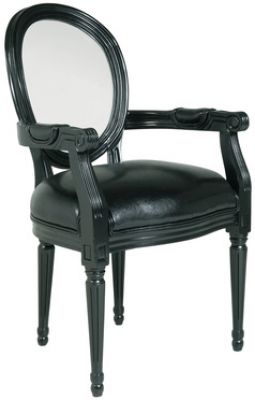 Krzesło Armchair Louis acryl glossy 