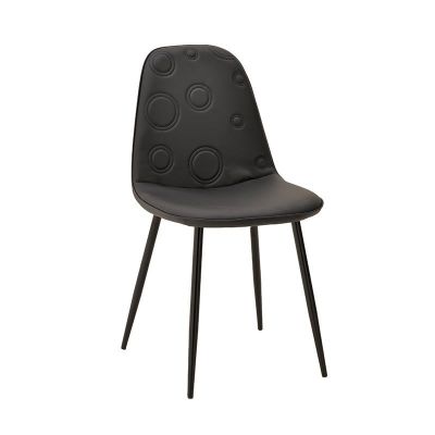 Krzesło Retro Circle czarne 