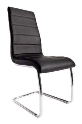 Krzesło Zenit czarne   - Invicta Interior