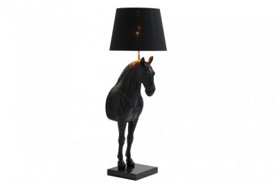 Lampa Beauty Horse czarna - Invicta Interior