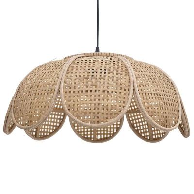 Lampa Boho Kwiat rattanowa