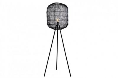 Lampa Cage czarna podłogowa  - Invicta Interior