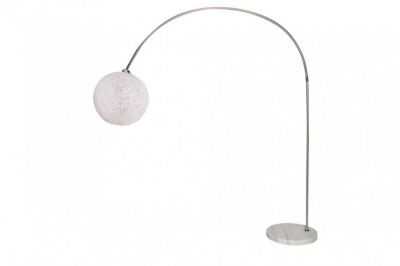 Lampa Cocoon podłogowa biała - Invicta Interior