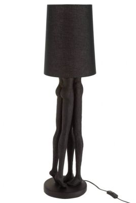 Lampa Couple czarna stołowa - J-Line