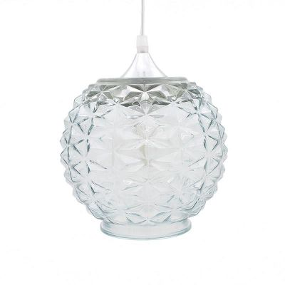 Lampa Crystal niebieska