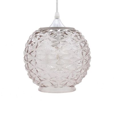 Lampa Crystal różowa