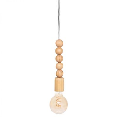 Lampa drewniane perły - Atmosphera