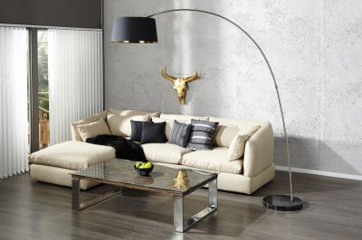 Lampa Forma czarna & złota - Invicta Interior