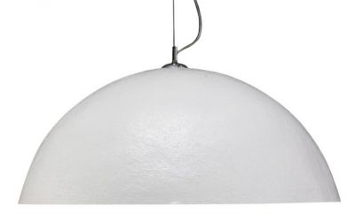 Lampa Glow biało-srebrna 50 cm  - Invicta Interior