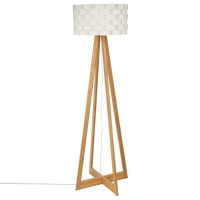 Lampa Milo podłogowa drewniana 150cm - Atmosphera