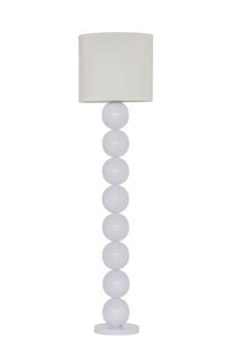Lampa podłogowa Pearl white - Item International