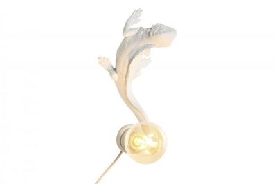 Lampa ścienna kinkiet Jaszczurka biała - Item International