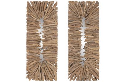 Lampa ścienna Kinkiet Woodland drewniany 130 cm - Item International