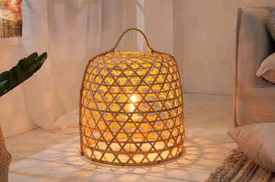Lampa stojąca Bamboo 45 cm  - Invicta Interior