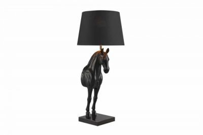 Lampa stołowa Beauty Horse czarna