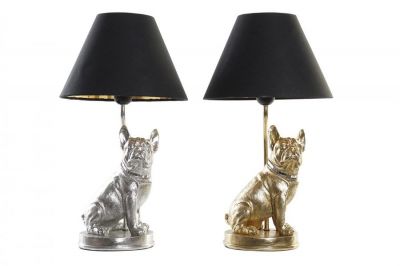 Lampa stołowa Bulldog z czarnym kloszem - Item International