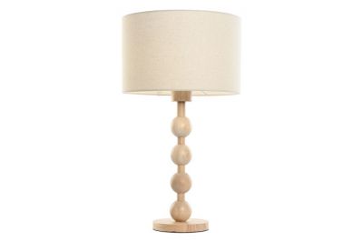 Lampa stołowa drewniana Calm