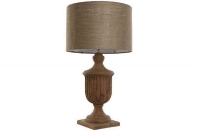 Lampa stołowa Elegant z drewna mango 86 cm - Item International