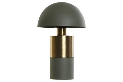 Lampa stołowa Grzybek zielona złota 45 cm