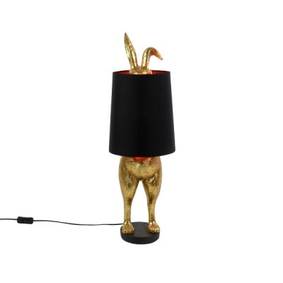 Lampa stołowa Hiding Bunny czarna - Werner Voss