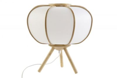 Lampa stołowa Japandi bambus 33 cm