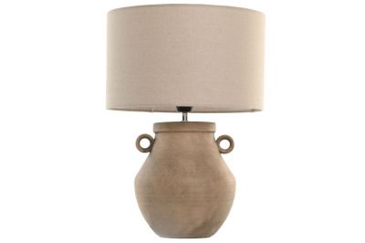 Lampa stołowa Mediterranean brązowa 48 cm
