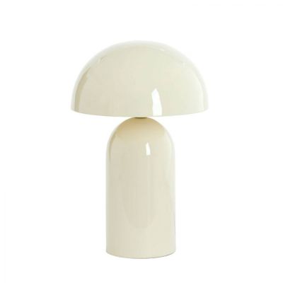 Lampa stołowa Mushroom biała creme 48 cm