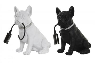 Lampa stołowa pies French Bulldog  - Item International