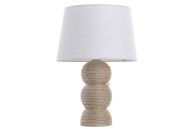 Lampa stołowa Selva pleciona boho 40 cm