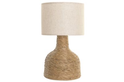 Lampa stołowa Selva pleciona boho 53 cm