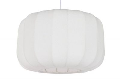 Lampa sufitowa Japandi biała 45 cm