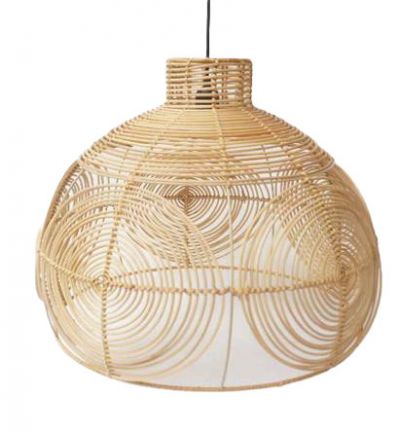 Lampa sufitowa Pattern rattanowa 