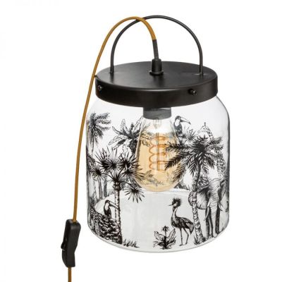 Lampa w słoiku Jungle 