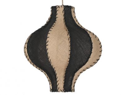 Lampa wisząca Sunburst z juty